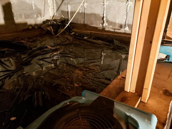 Crawlspace Water Cleanup in Pataskala